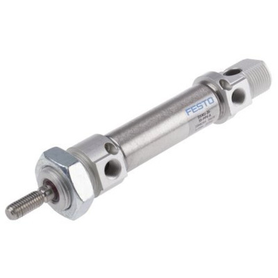 Festo Pneumatic Cylinder - 1908285, 20mm Bore, 35mm Stroke, DSNU Series, Double Acting