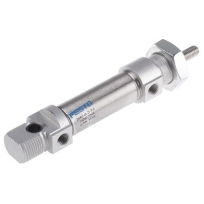 Festo Pneumatic Cylinder - 1908300, 20mm Bore, 30mm Stroke, DSNU Series, Double Acting