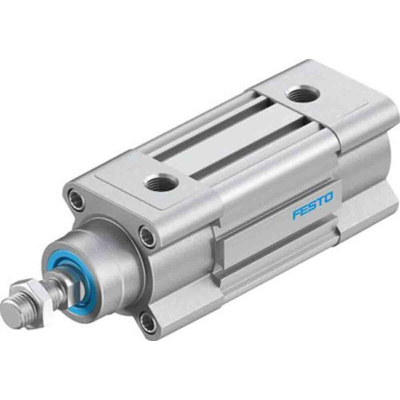 Festo Pneumatic Piston Rod Cylinder - 3660760, 40mm Bore, 25mm Stroke, DSBC Series, Double Acting