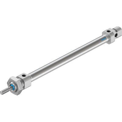 Festo Pneumatic Piston Rod Cylinder - 19182, 8mm Bore, 100mm Stroke, DSNU Series, Double Acting