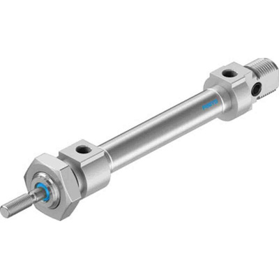 Festo Pneumatic Piston Rod Cylinder - 1908249, 8mm Bore, 30mm Stroke, DSNU Series, Double Acting