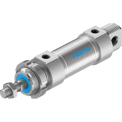 Festo Roundline Cylinder - 196020, 32mm Bore, 25mm Stroke, DSNU Series, Double Acting