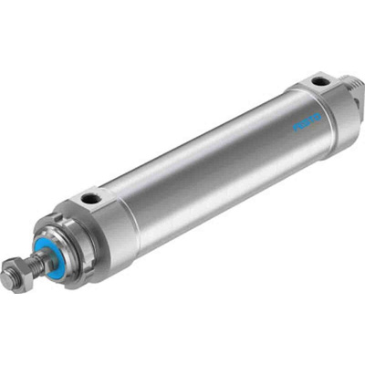 Festo Pneumatic Piston Rod Cylinder - 196017, 63mm Bore, 200mm Stroke, DSNU Series, Double Acting