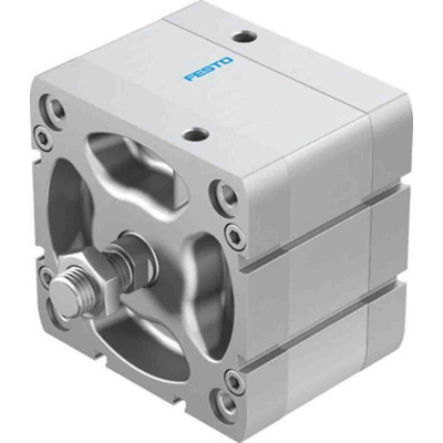 Festo Pneumatic Compact Cylinder - 577201, 100mm Bore, 20mm Stroke, ADN Series, Double Acting