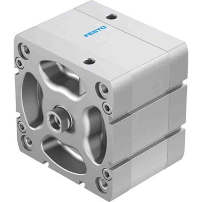 Festo Pneumatic Compact Cylinder - 577192, 100mm Bore, 20mm Stroke, ADN Series, Double Acting