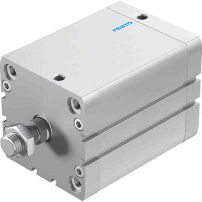Festo Pneumatic Compact Cylinder - 536361, 80mm Bore, 80mm Stroke, ADN Series, Double Acting