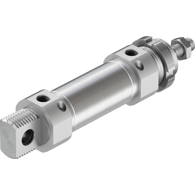 Festo Pneumatic Roundline Cylinder - 196021, 32mm Bore, 40mm Stroke, DSNU Series, Double Acting