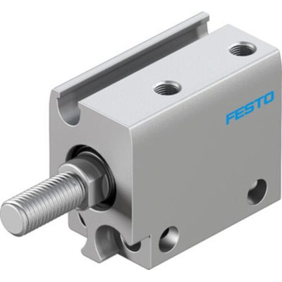 Festo Pneumatic Compact Cylinder - 8080587, 10mm Bore, 5mm Stroke, ADN Series, Double Acting