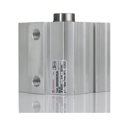 Norgren Pneumatic Compact Cylinder - 50mm Bore, 25mm Stroke, RM/92000/M Series, Double Acting