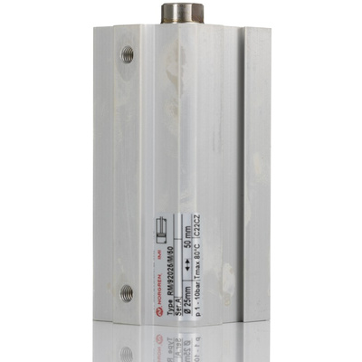 Norgren Pneumatic Cylinder - 25mm Bore, 50mm Stroke, RM/92025/M Series, Double Acting