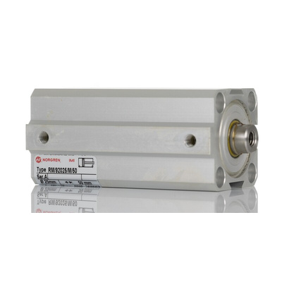 Norgren Pneumatic Cylinder - 25mm Bore, 50mm Stroke, RM/92025/M Series, Double Acting