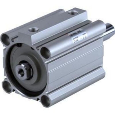 SMC Pneumatic Compact Cylinder - 20mm Bore, 63mm Stroke, CQ2 Series, Double Acting