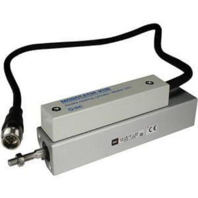 SMC Pneumatic Piston Rod Cylinder - 12mm Bore, 100mm Stroke, CE1 Series, Double Acting