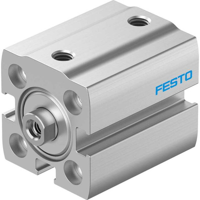 Festo Pneumatic Compact Cylinder - 8076396, 16mm Bore, 30mm Stroke, ADN-S Series, Double Acting