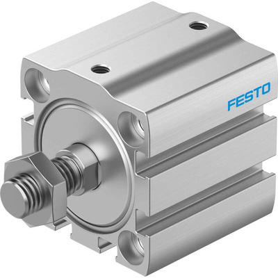 Festo Pneumatic Compact Cylinder - 8091458, 32mm Bore, 50mm Stroke, ADN-S Series, Double Acting