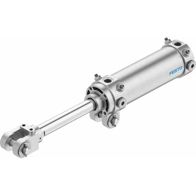 Festo Pneumatic Piston Rod Cylinder - 572349, 50mm Bore, 125mm Stroke, DW Series, Double Acting