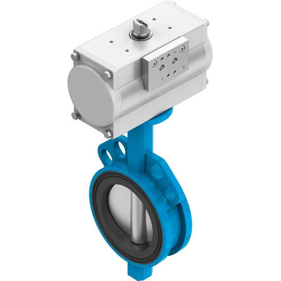 Festo DFPD Series 8 bar Double Action Pneumatic Rotary Actuator, 90° Rotary Angle