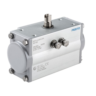 Festo 8 bar Double Action Pneumatic Rotary Actuator, 90° Rotary Angle
