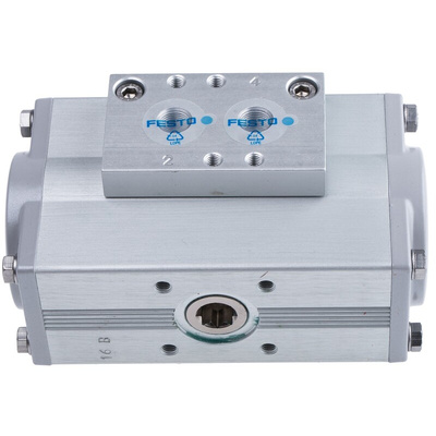 Festo 8 bar Double Action Pneumatic Rotary Actuator, 90° Rotary Angle
