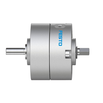 Festo DRVS Series 8 bar Single Action Pneumatic Rotary Actuator, 180° Rotary Angle, 6mm Bore