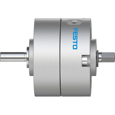 Festo DRVS Series 8 bar Double Action Pneumatic Rotary Actuator, 90° Rotary Angle, 6mm Bore