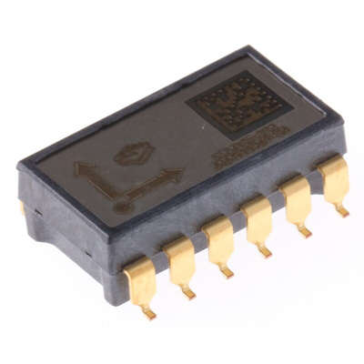 SCA100T-D01-004 Murata, 2-Axis Inclinometer Sensors, SPI, 12-Pin SMD