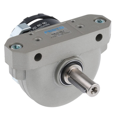 Festo DSR Series 8 bar Double Action Pneumatic Rotary Actuator, 180° Rotary Angle, 68.1mm Bore