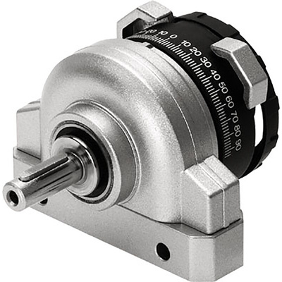Festo DSR Series 8 bar Double Action Pneumatic Rotary Actuator, 180° Rotary Angle, 92mm Bore