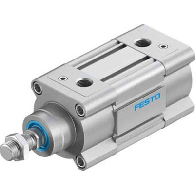 Festo Pneumatic Piston Rod Cylinder - 3657860, 63mm Bore, 25mm Stroke, DSBC Series, Double Acting