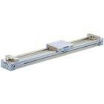 Mechanical rodless cylinder cam follower guide 20mm bore centralised piping 600mm stroke