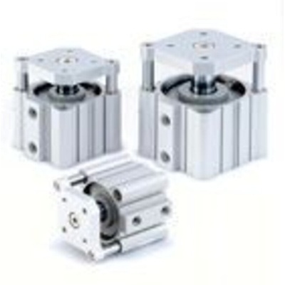 Compact Cylinder magnetic double acting 40mm bore 10mm stroke guide rod type