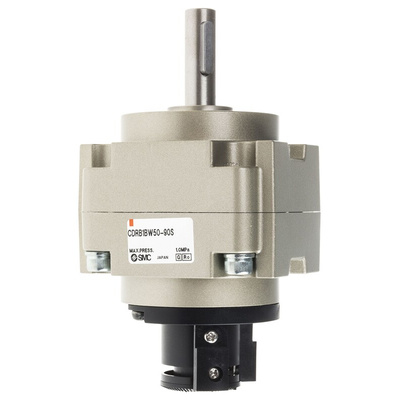 SMC CDRB1 Series 9.9 bar Pneumatic Rotary Actuator, 90° Rotary Angle, 50mm Bore