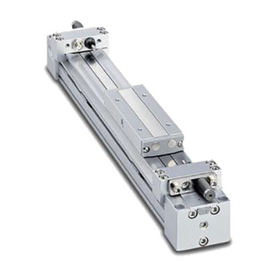 SMC Double Acting Rodless Actuator 600mm Stroke, 25mm Bore