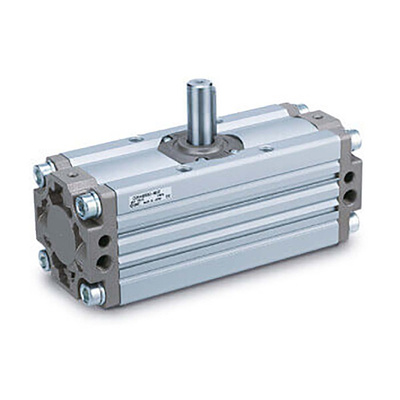 SMC CRA1 Series 1 MPa Single Action Pneumatic Rotary Actuator, 180° Rotary Angle, 100mm Bore