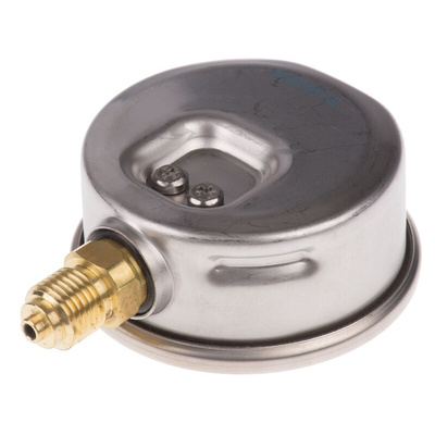 WIKA G 1/4 Analogue Pressure Gauge 250bar Bottom Entry, 9626951, 0bar min.