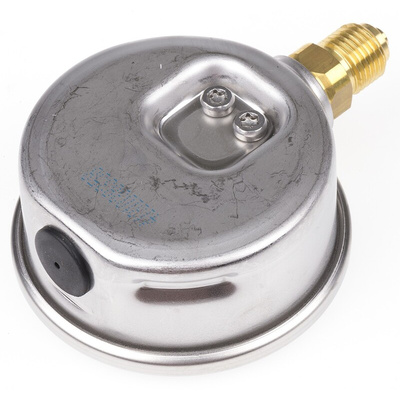 WIKA G 1/4 Analogue Pressure Gauge 400bar Bottom Entry, 9626969, 0bar min.