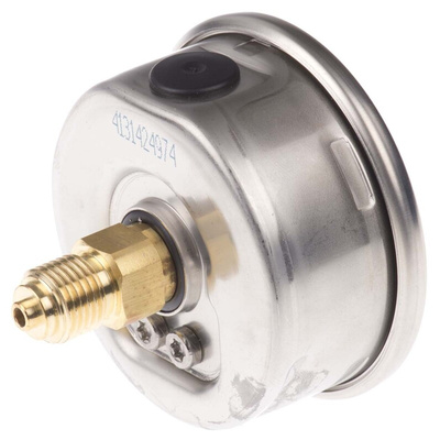 WIKA G 1/4 Pressure Gauge 160bar Back Entry, 9314200, 0bar min.