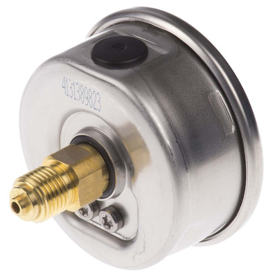 WIKA G 1/4 Analogue Pressure Gauge 400bar Back Entry, 9314203, 0bar min.