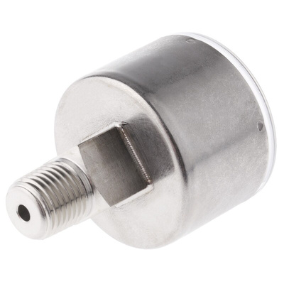Parker G 1/4 Analogue Pressure Gauge 10bar Back Entry, M1/4G40S-10, 0bar min.