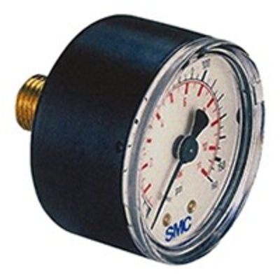 SMC Analogue Pressure Gauge 4bar Back Entry, 4K8-4, UKAS