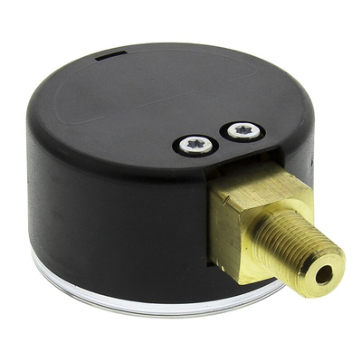 WIKA Analogue Pressure Gauge 4bar Bottom Entry, 8327494, UKAS, 0bar min.