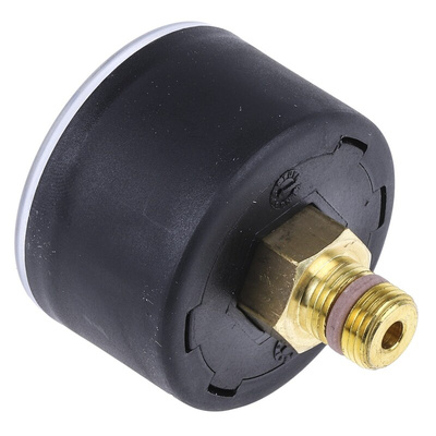 SMC Analogue Pressure Gauge 10bar Back Entry, K8-10-40, RS Calibration, 0bar min.