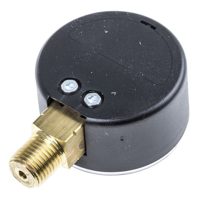 WIKA Analogue Pressure Gauge 10bar Bottom Entry, 7203556, RS Calibration, 0bar min.