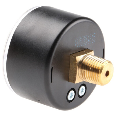 WIKA Analogue Pressure Gauge 2.5bar Back Entry, 7833739, RS Calibration, 0bar min.