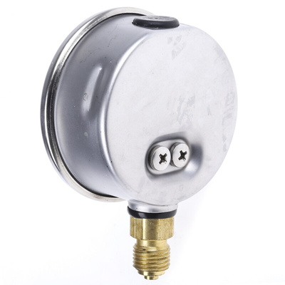 Sferaco G 1/4 Analogue Pressure Gauge 2.5bar Bottom Entry, 1613003, RS Calibration, 0bar min.