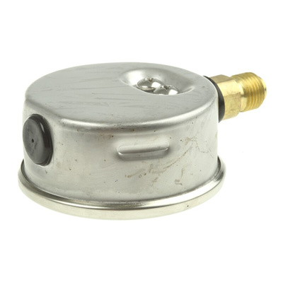 Sferaco G 1/4 Analogue Pressure Gauge 16bar Bottom Entry, 1613007, RS Calibration, 0bar min.