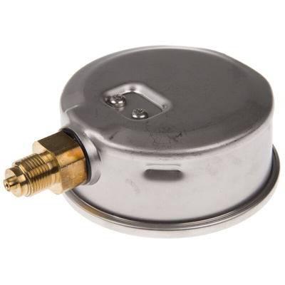 WIKA G 3/8 Analogue Pressure Gauge 25bar Bottom Entry, 7075597, 0bar min.