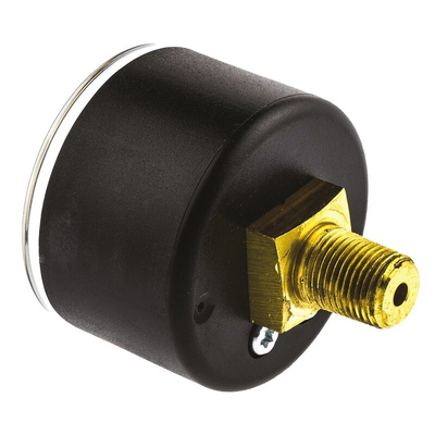 WIKA Analogue Pressure Gauge 2.5bar Back Entry, 7833500, 0bar min.