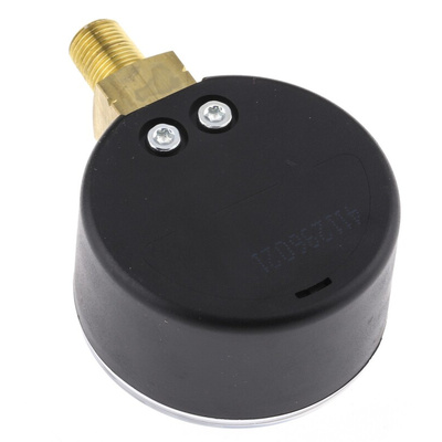 WIKA Analogue Pressure Gauge 1.6bar Bottom Entry, 7833926, 0bar min.