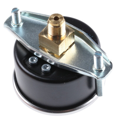 WIKA Analogue Pressure Gauge 2.5bar Back Entry, 7834018, 0bar min.
